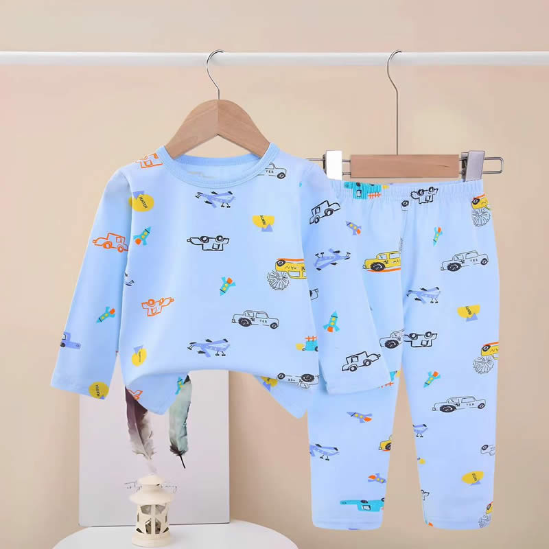 LZJL004 Teenages cartoon autumn pajama set round neck spring LZJL004 Teenages cartoon autumn pajama set round neck spring